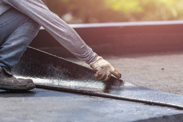 Professional Basement Waterproofing technician working in Millersville, TN